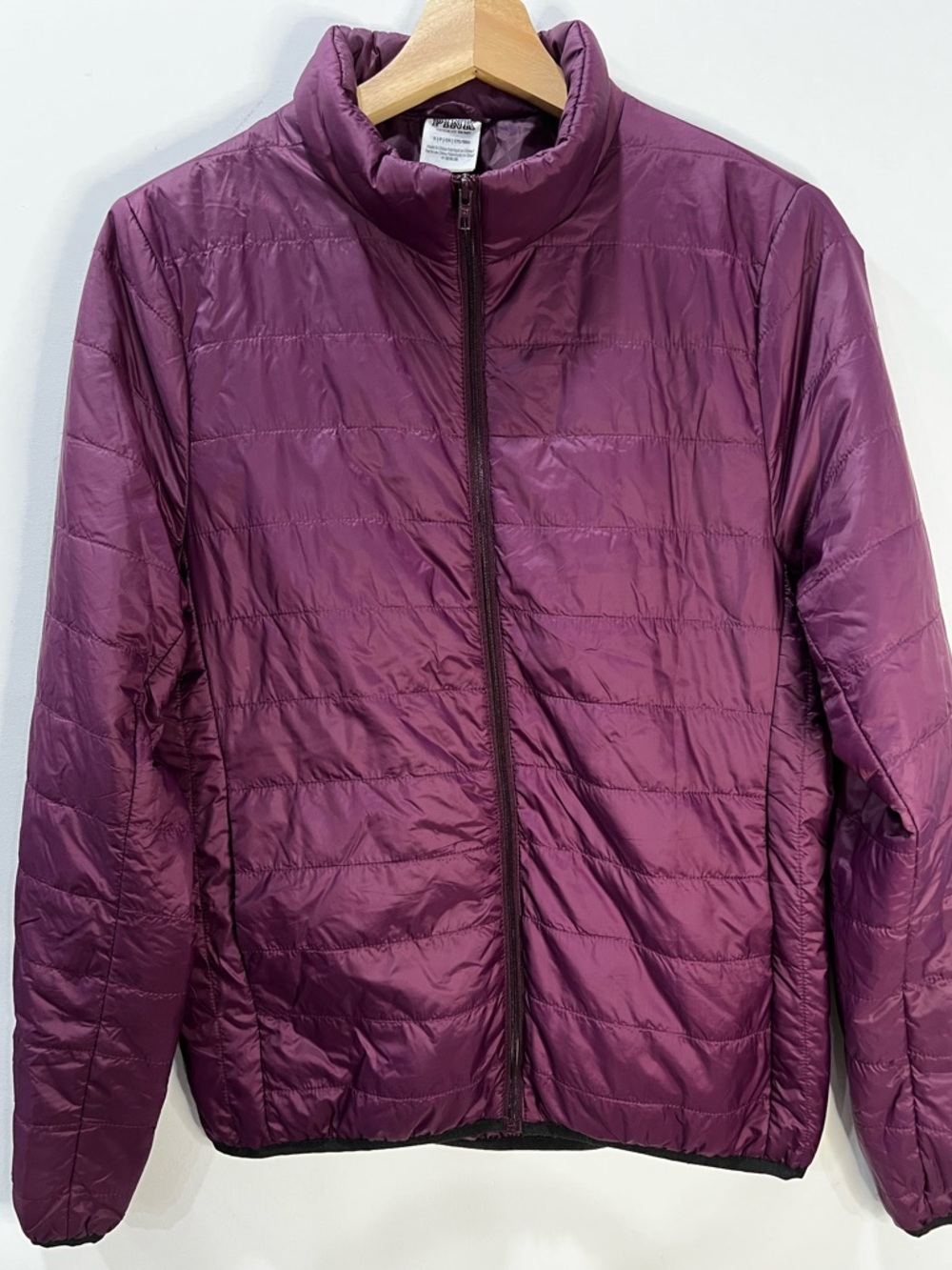PINK Victoria's Secret Packable Quilted Puffer Jacket - Plum